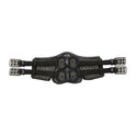 Stubben Equi-Soft® Saddle Girth with Cover - Black #colour_vachette-leather-ebony