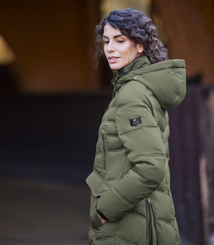 ELT Saphira Riding Jacket #colour_olive