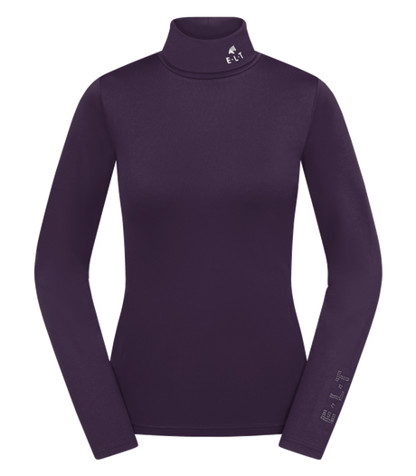 E.L.T Ladies Madison Turtleneck Shirt #colour_dark-purple