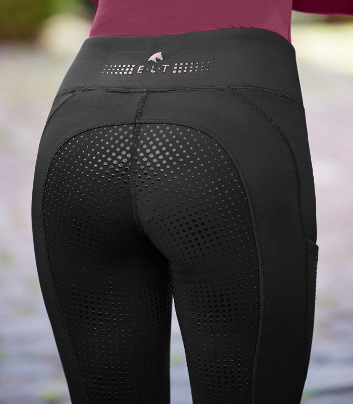 E.L.T Milla Ladies Thermal Riding Leggings #colour_black