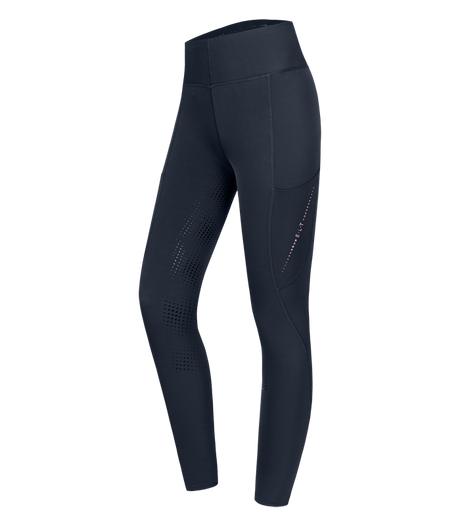 E.L.T Milla Child Thermal Riding Leggings #colour_deep-blue