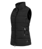 E.L.T Oxford Ladies Winter Light Weight Gilet #colour_black