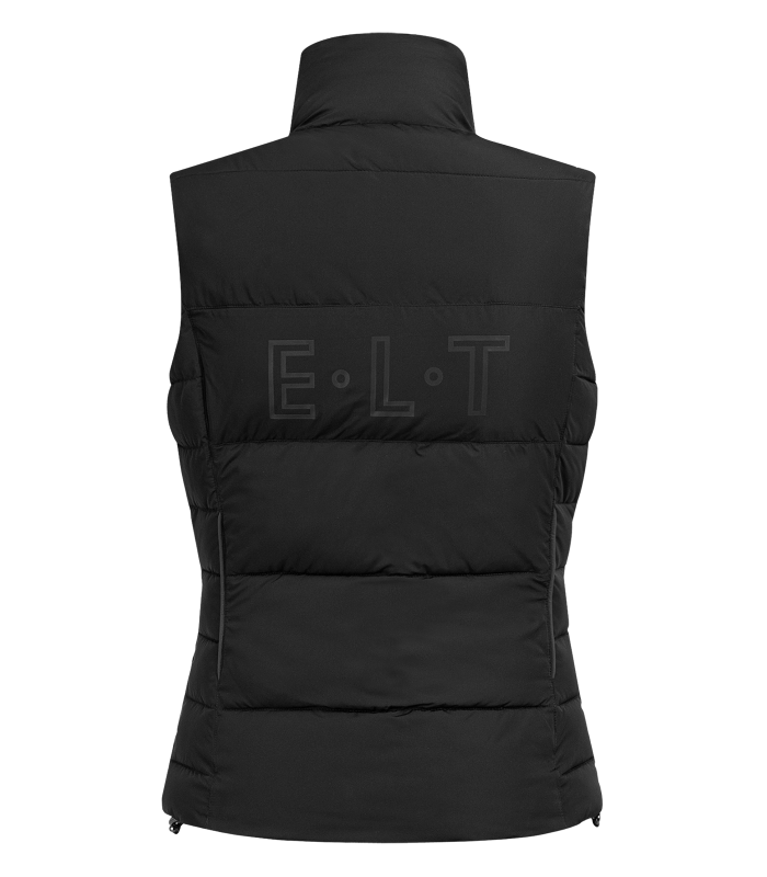 E.L.T Oxford Ladies Winter Light Weight Gilet #colour_black