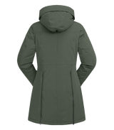 E.L.T Ontario Ladies Winter-Performance-Riding Parka #colour_dark-olive