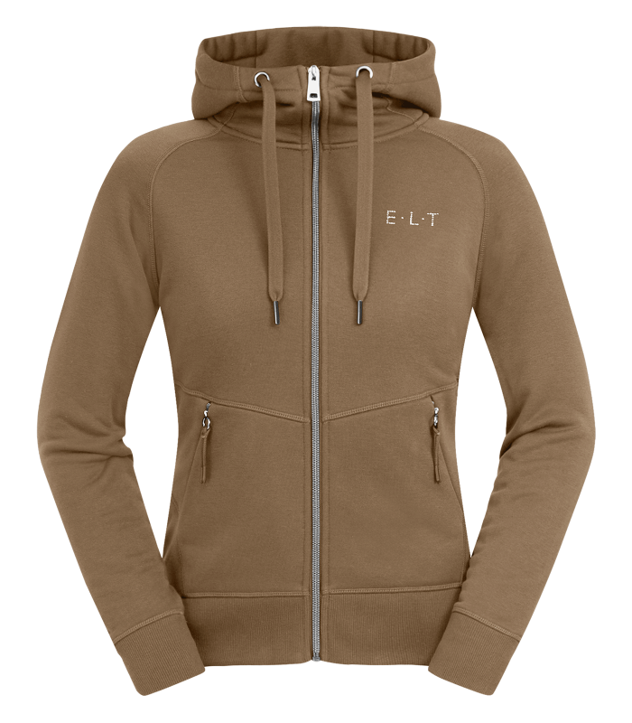 E.L.T Orlando Ladies Hoody Jacket #colour_cappuccino