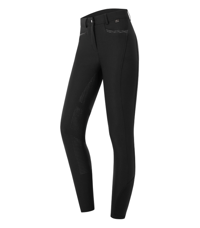 E.L.T Oktavia Ladies Silicone Breeches #colour_black