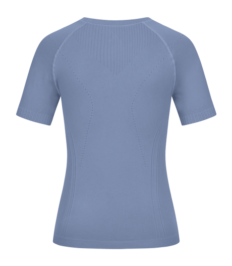 E.L.T Pisa 3D-Knit Functional Shirt #colour_blue-grey