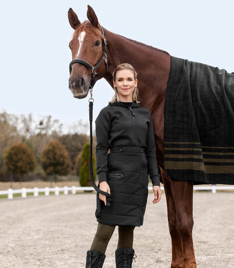ELT Rachel Thermal Riding Skirt #colour_black