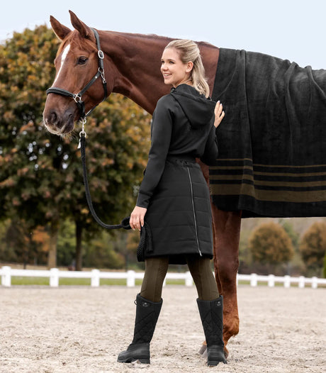 ELT Rachel Thermal Riding Skirt #colour_black