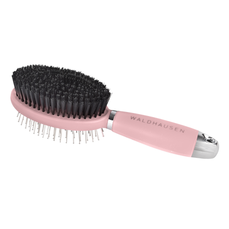 Waldhausen Double Side Brush with Gel Handle #colour_linnea-pink