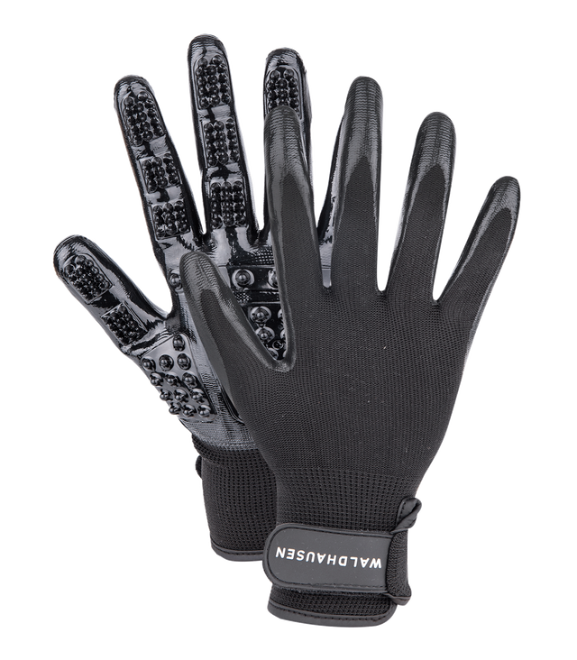 Waldhausen Grooming Glove #colour_black