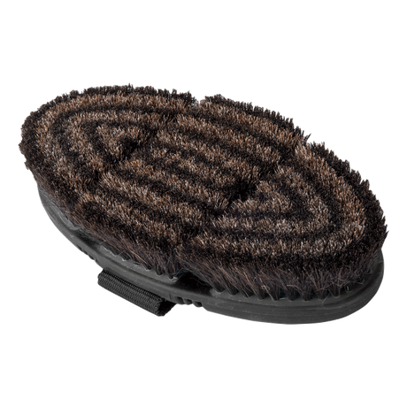 Waldhausen Flex Body Brush, horsehair #colour_black-grey