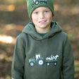 Little Knight Farm Collection Hoodie #colour_forest-green