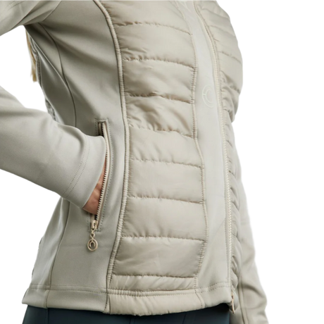 Montar Emma Ladies Quilted Jacket #colour_light-silver-grey