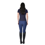 Weatherbeeta Ladies Relaxed UV Short Sleeve Tee #colour_navy