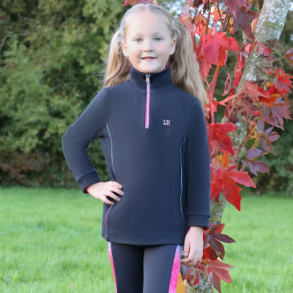 Dazzling Diamond Sweatshirt by Little Rider #colour_navy