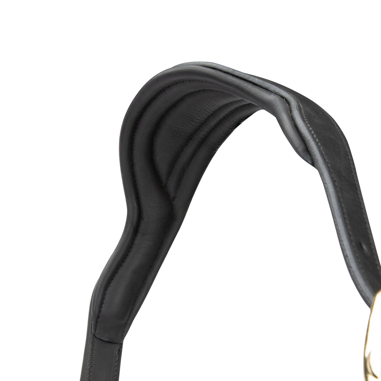 Shires Velociti Lusso Soria Leather Headcollar #colour_black