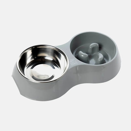 House of Paws Go Slow Dual Bowl