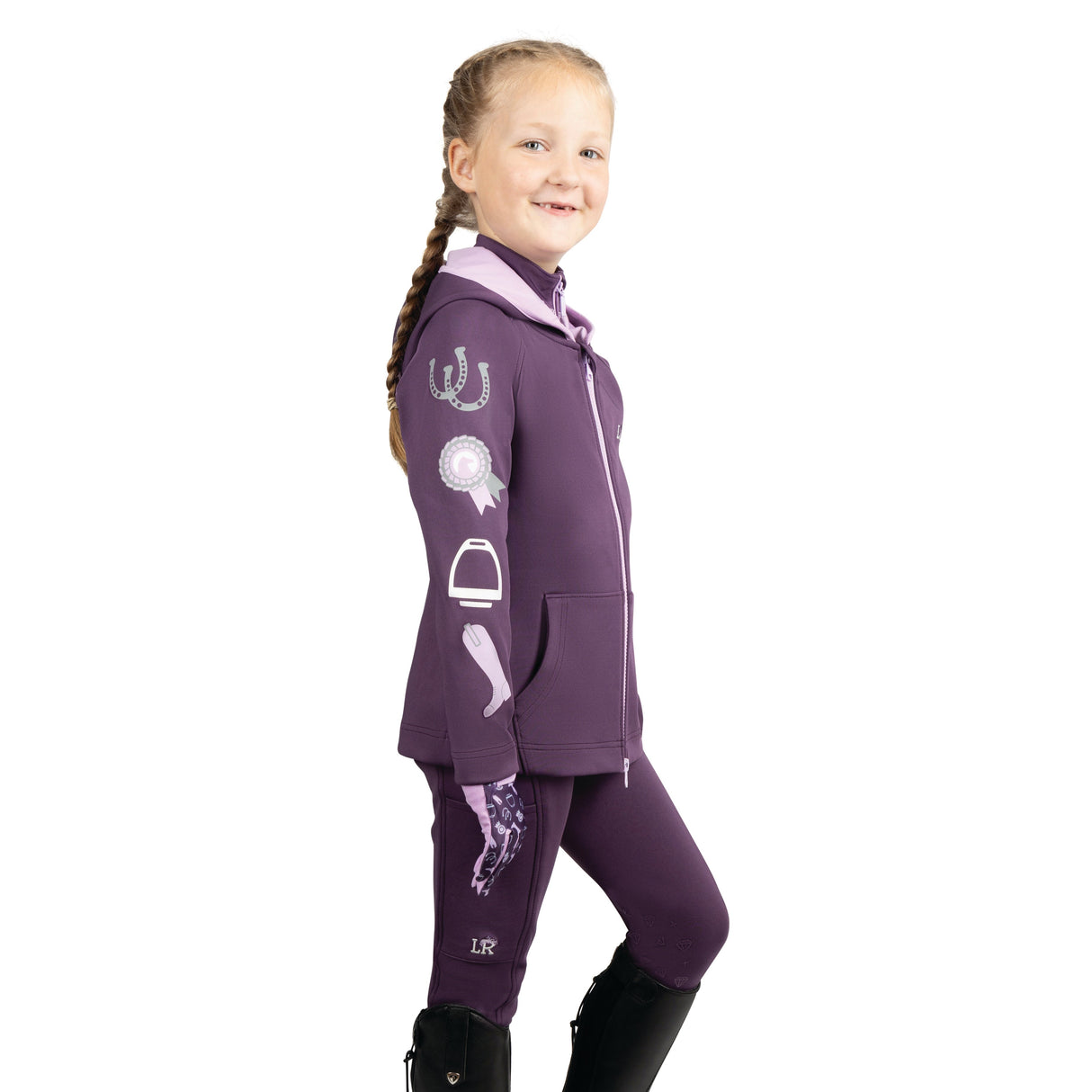 Giddy Up Gymkhana Zip Jacket by Little Rider