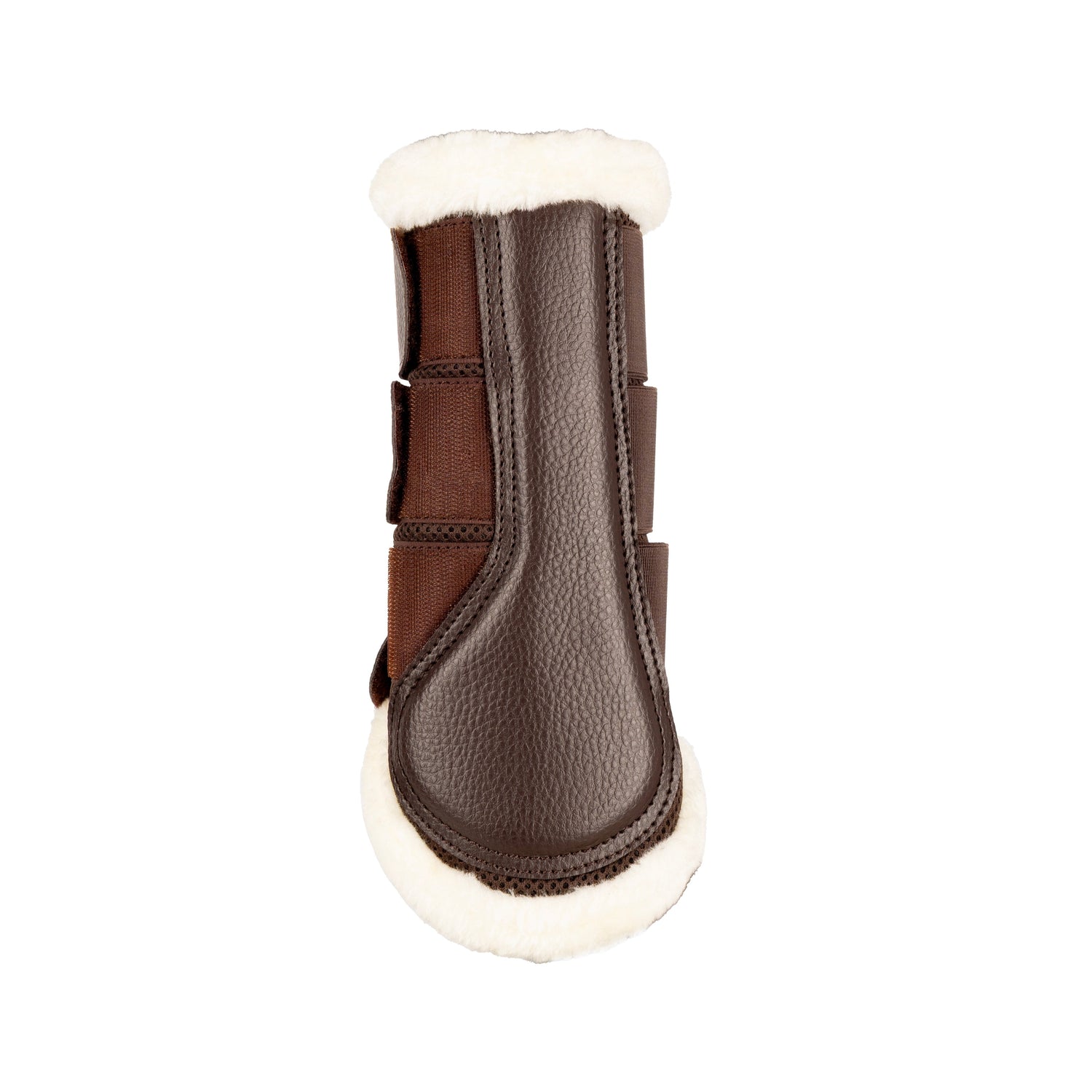 ProReaction Performance Air Mesh Brushing Boots by Hy Equestrian #colour_brown