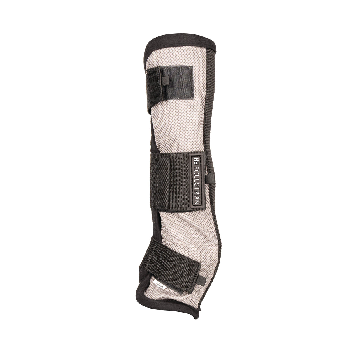 Hy Equestrian Fly Mesh Boot #colour_grey-black