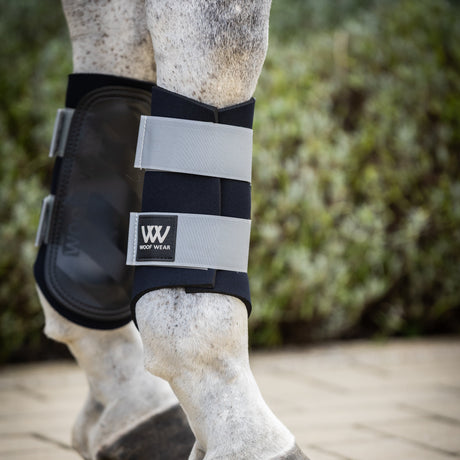 Woof Wear New Club Brushing Boot #colour_steel