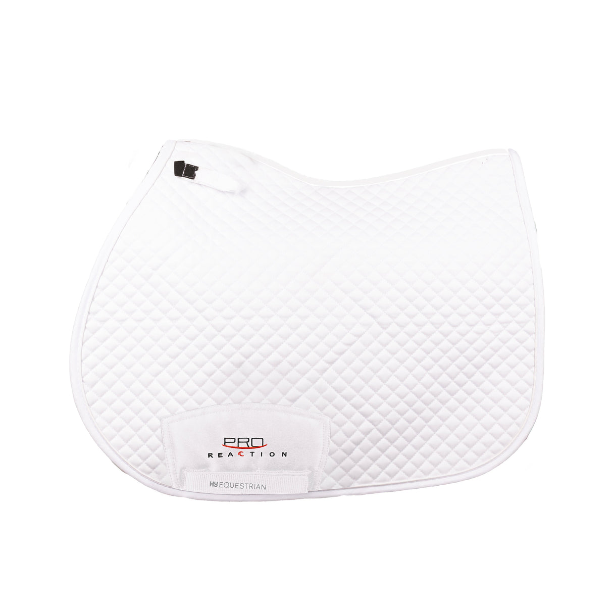 ProReaction Pima GP Saddle Pad by Hy Equestrian #colour_white