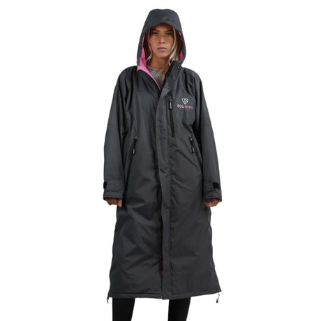 EQUIDRY Women's Thin Fleece Evolution #colour_grey-penelope-pink