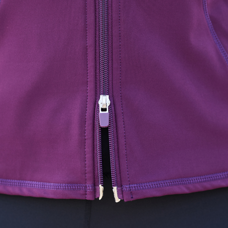 Dublin Ladies Versatile Fitted Zip Through Jacket #colour_purple-violet