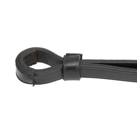 Shires Lusso Curb Reins #colour_black