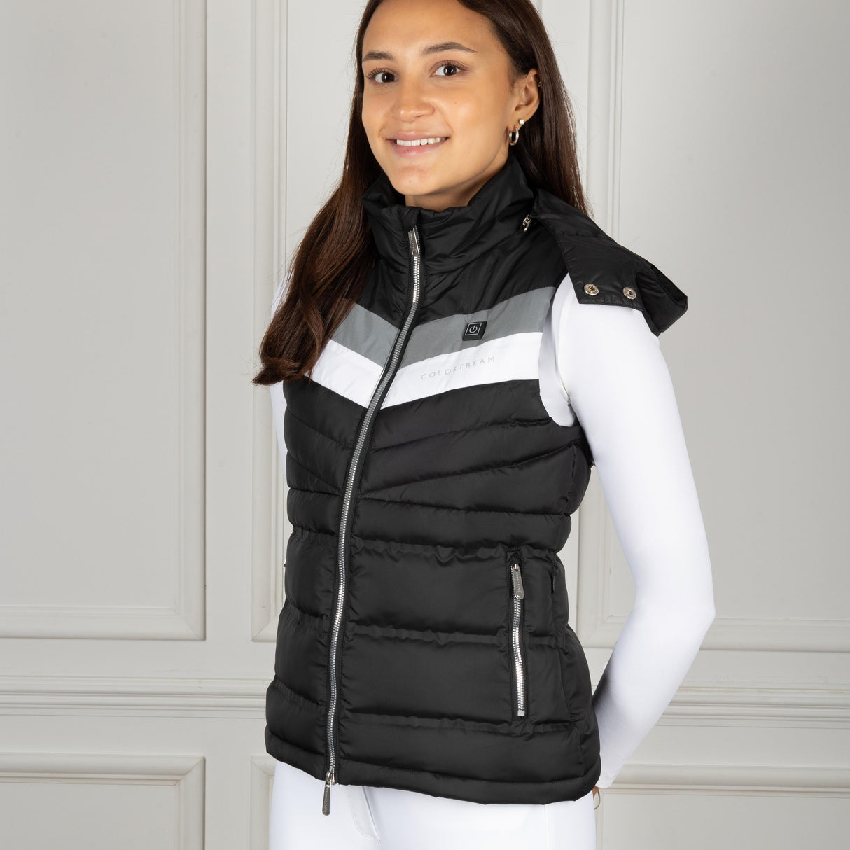 Coldstream Bowhill Heated Gilet Black