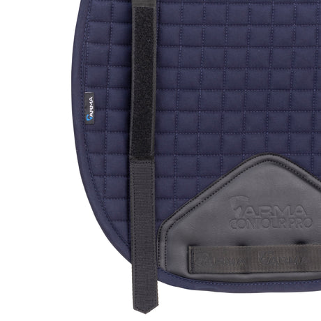 Shires ARMA Deluxe Cotton Numnah #colour_navy