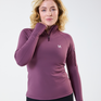 Horseware Ireland Strive Winter 1/4 Zip Top #colour_celestial-purple