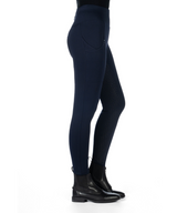 HKM Women's Silicone Full Seat Riding Tights -Cosy II- Style #colour_deep-blue