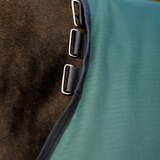 Horseware Ireland Amigo Ripstop 900D 200g Turnout Rug #colour_dynasty-green-navy-silver