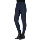 HKM Womens's Silicone Full Seat Riding Leggings -Jil High Waist- #colour_deep-blue