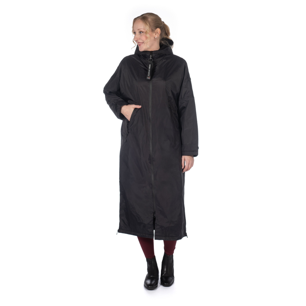 HKM Extra Long Riding Jacket -Julie- #colour_black