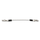 Waldhausen Elastic Trailer Tie #colour_white-black
