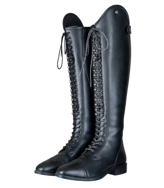 E.L.T Portland Ladies Polo Wide Riding Boots #colour_black