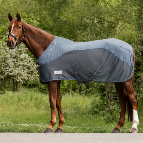 Waldhausen Comfort Fleece Fly Rug #colour_chalkblue