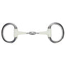 Shires EquiKind Softie Flat Ring Eggbutt Peanut Link