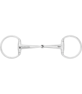 Waldhausen Single Jointed Stainless Steel Eggbutt Bit