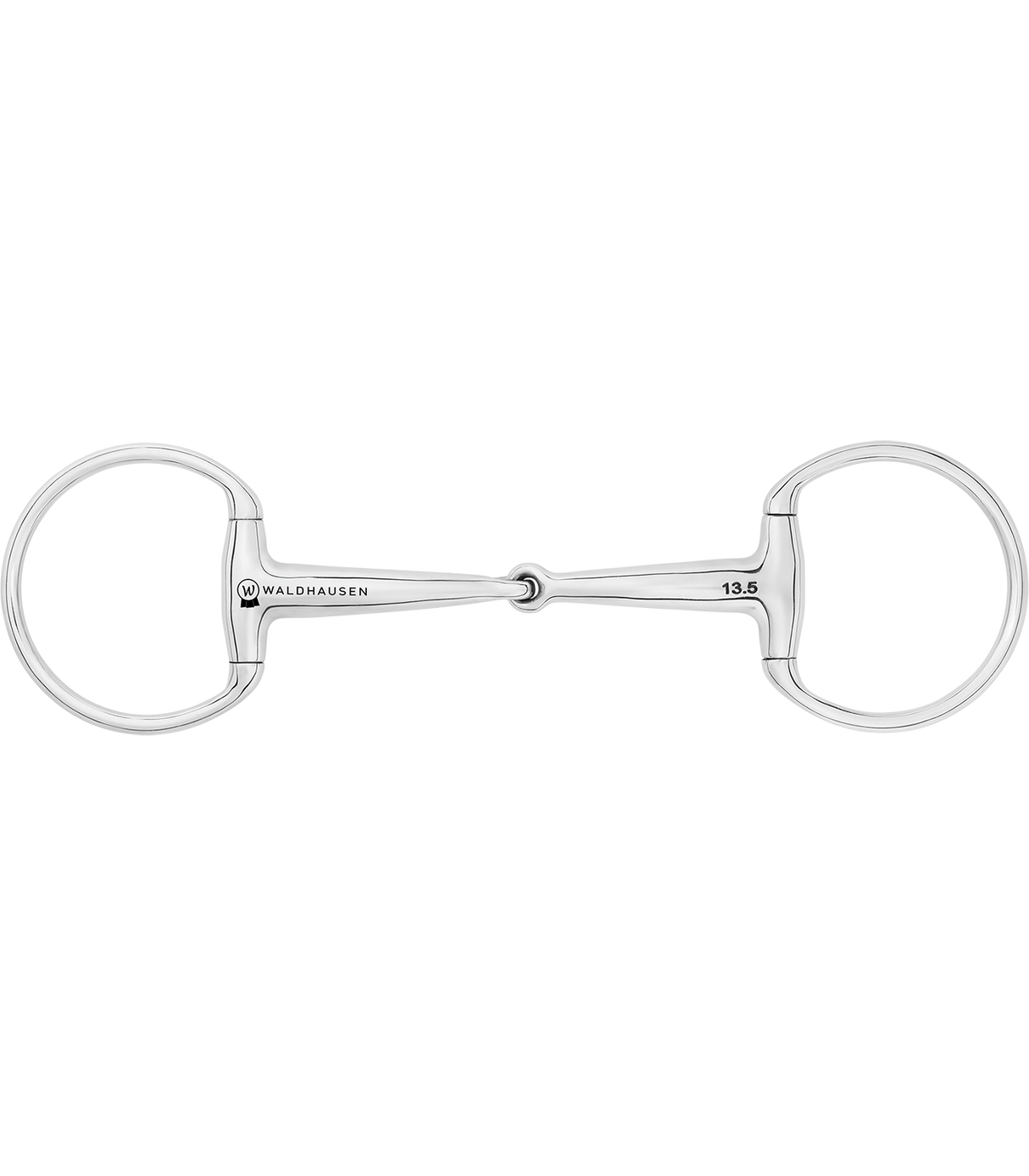 Waldhausen Anatomical Single Jointed Stainless Steel Eggbutt Bit