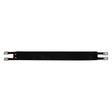 Imperial Riding Core Long Textile Girth with Elastic #colour_black