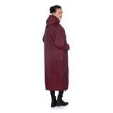 HKM Extra Long Riding Jacket -Julie- #colour_bordeaux