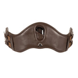 Shires Lusso Anatomical Leather Dressage Girth #colour_brown