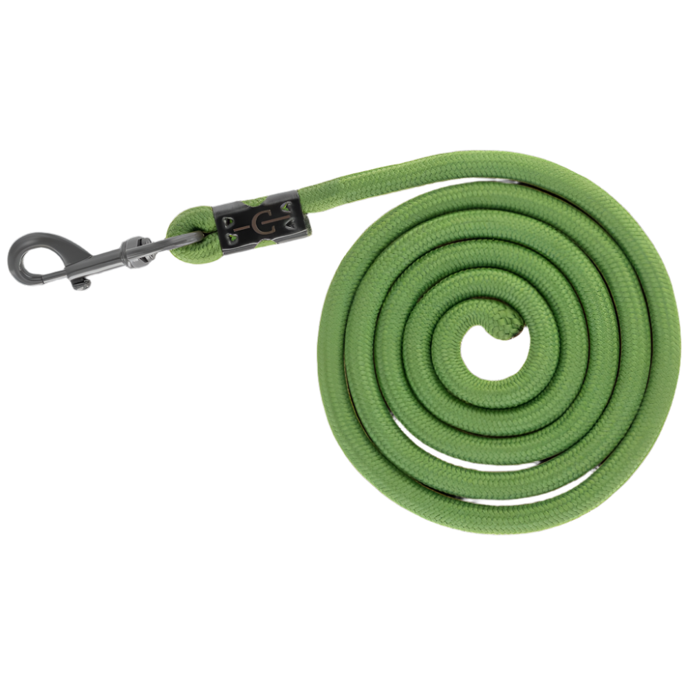 Covalliero Snap Hook Lead Rope #colour_green