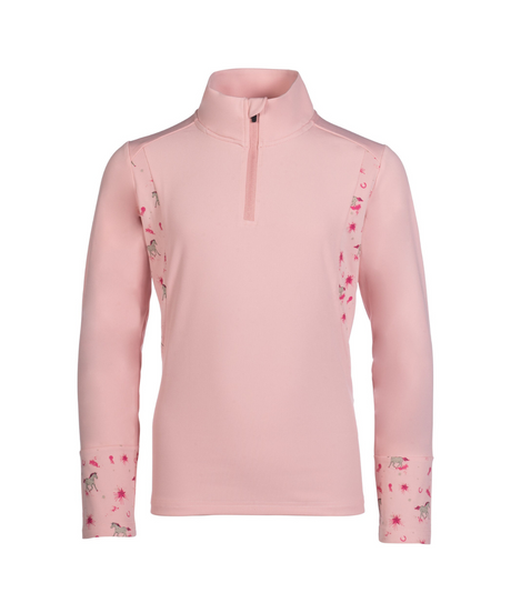 HKM Children's Functional Shirt -Polly- #colour_rose