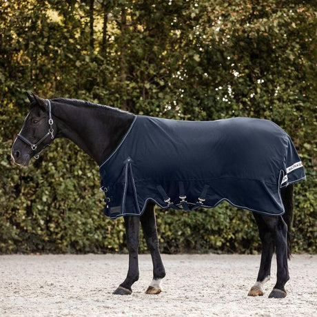 Waldhausen Scandic 100g Turnout Rug #colour_night-blue