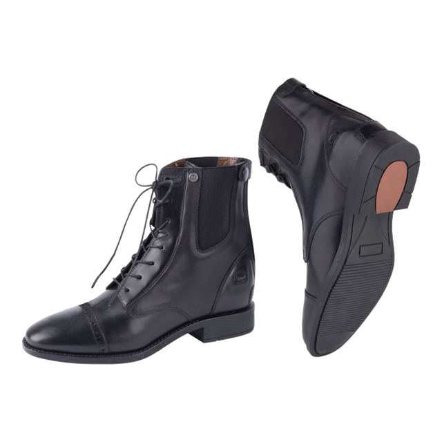 E.L.T Belfort Ladies Lace-Up Boots #colour_black